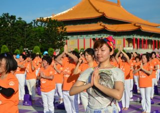 国際ヨガデー in 台湾