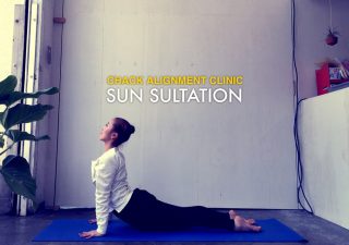 太陽礼拝 ウルドヴァムカシュバーナーサナ ミスアライメント