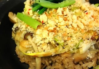 ヴェジタリアン きのこたっぷり豆乳玄米リゾット