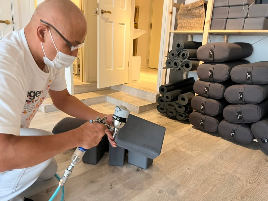 プロップス類への抗菌コーティング